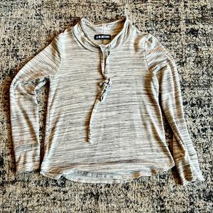 Like new ink love and peace long sleeve tunic